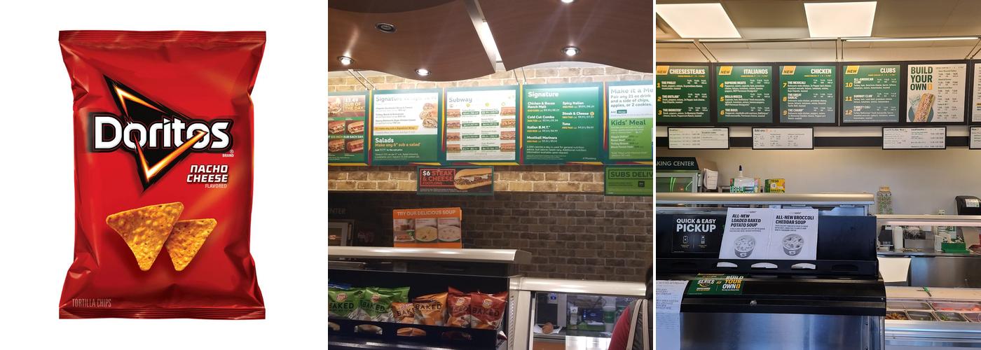 Subway Menu