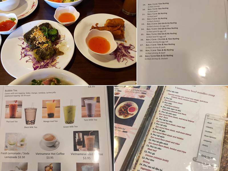Life Pho Menu