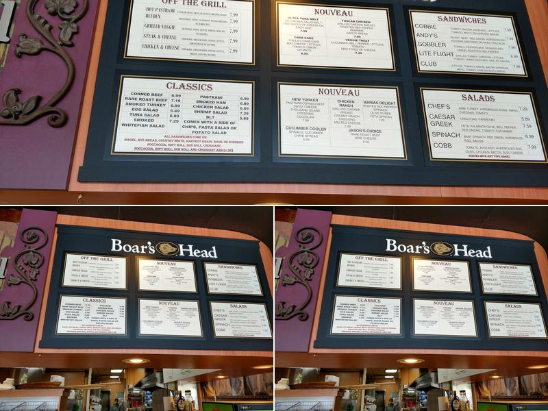 Cafe Bagel Menu