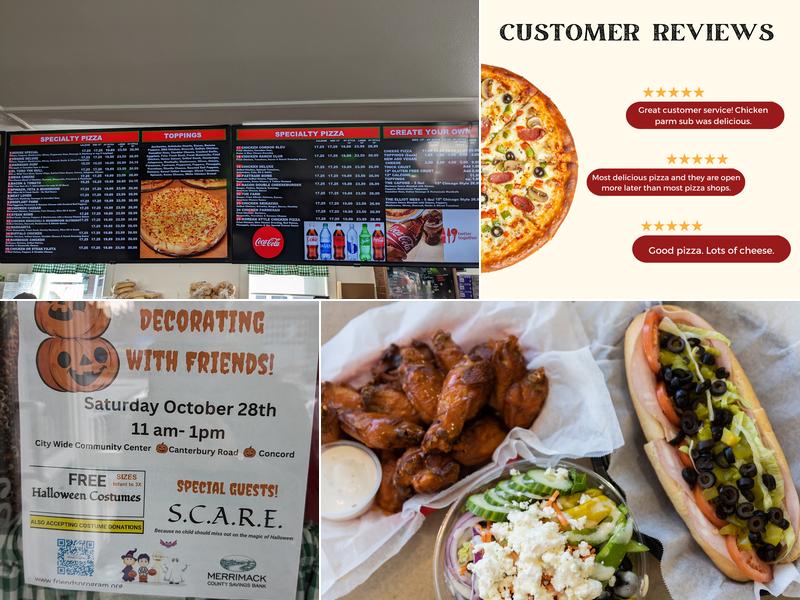 Constantly Pizza Menu