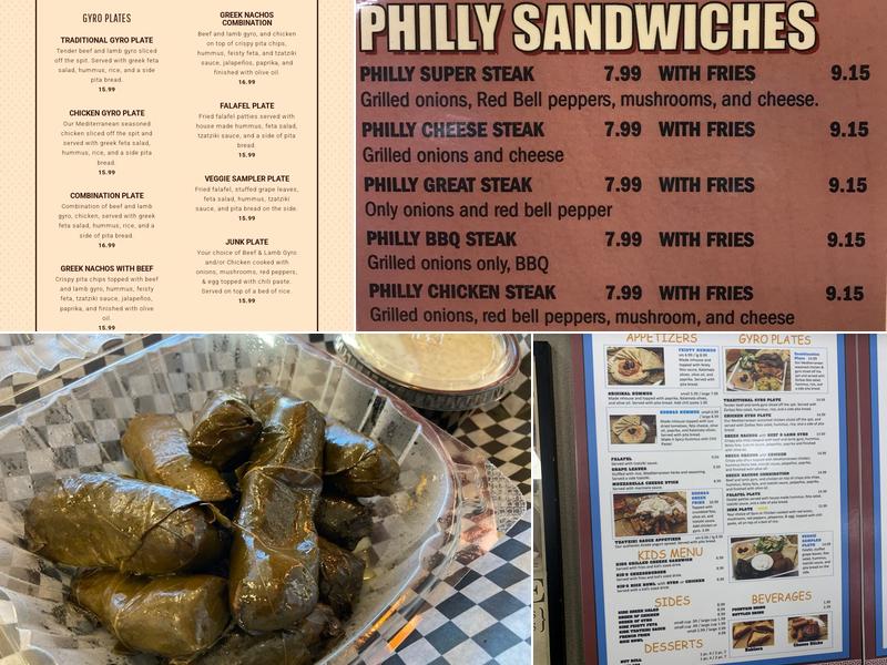 Zorbas Menu