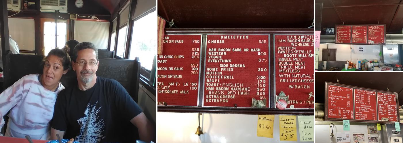 Arthur's Diner Menu