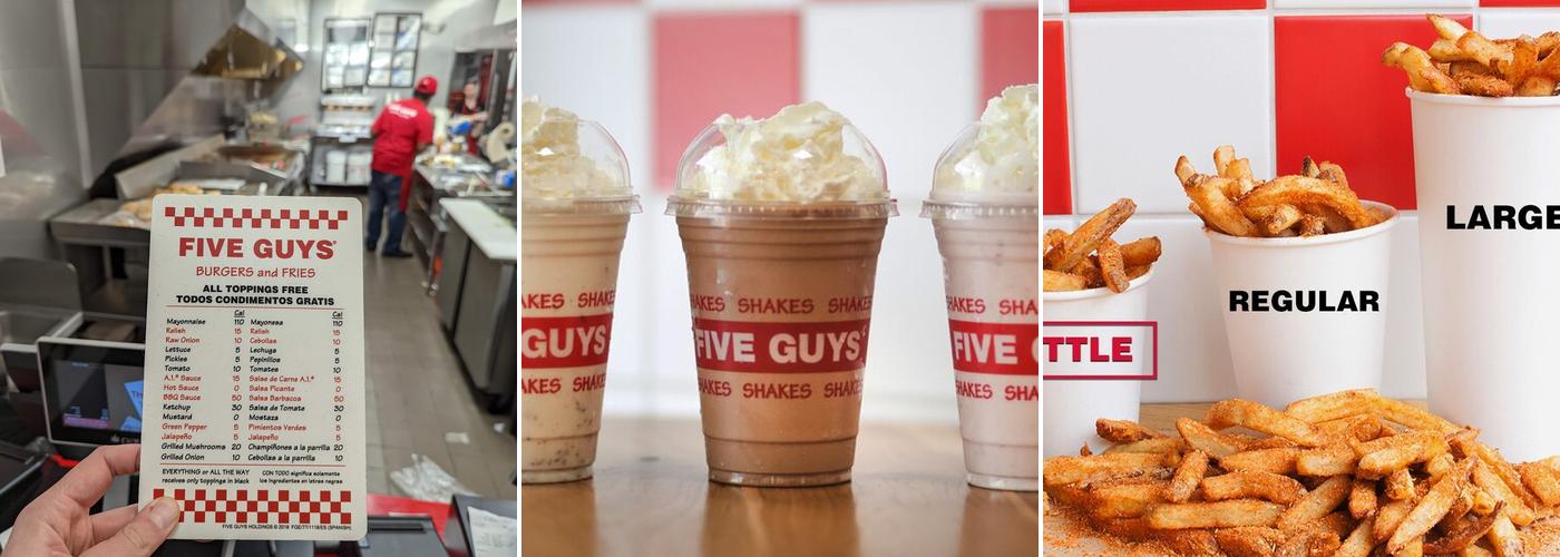 Five Guys Menu
