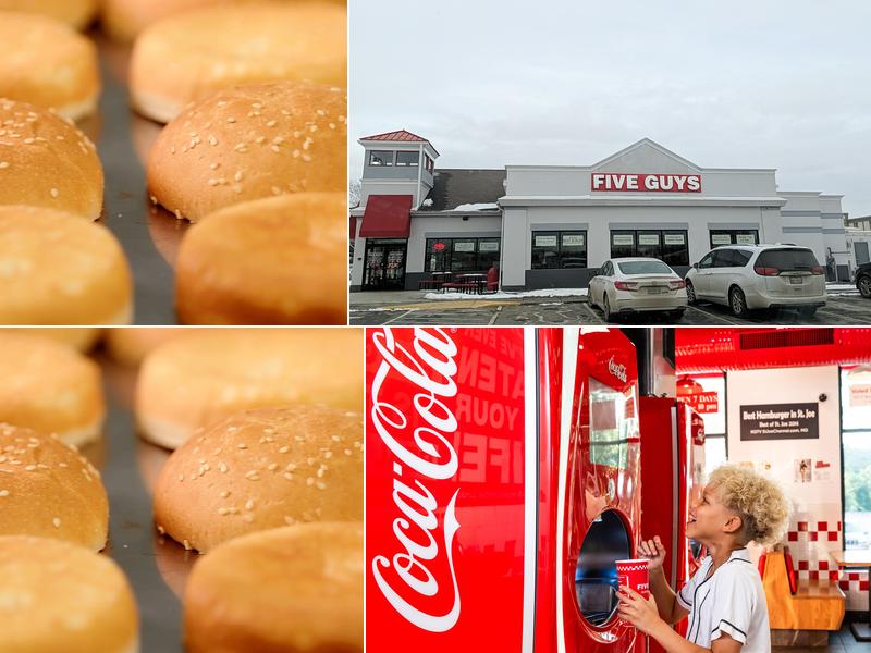 Five Guys 373 Main St, Waterville