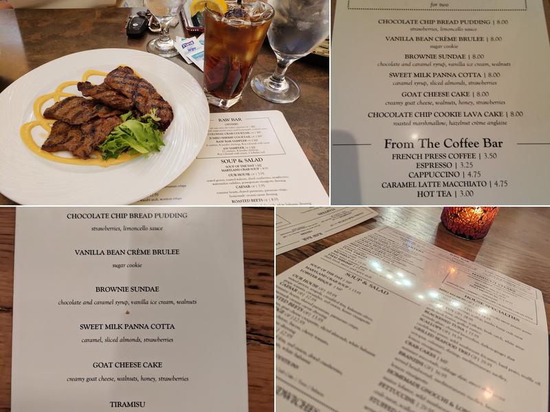 Grille 620 Menu