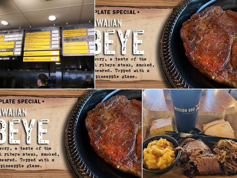 Mission BBQ Menu