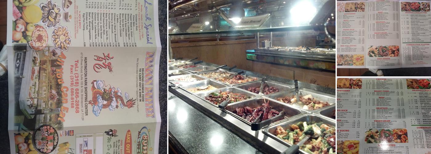 Dragon Buffet Menu