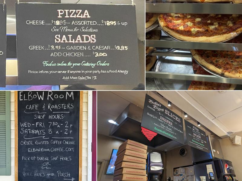 Ernesto's Pizza Menu