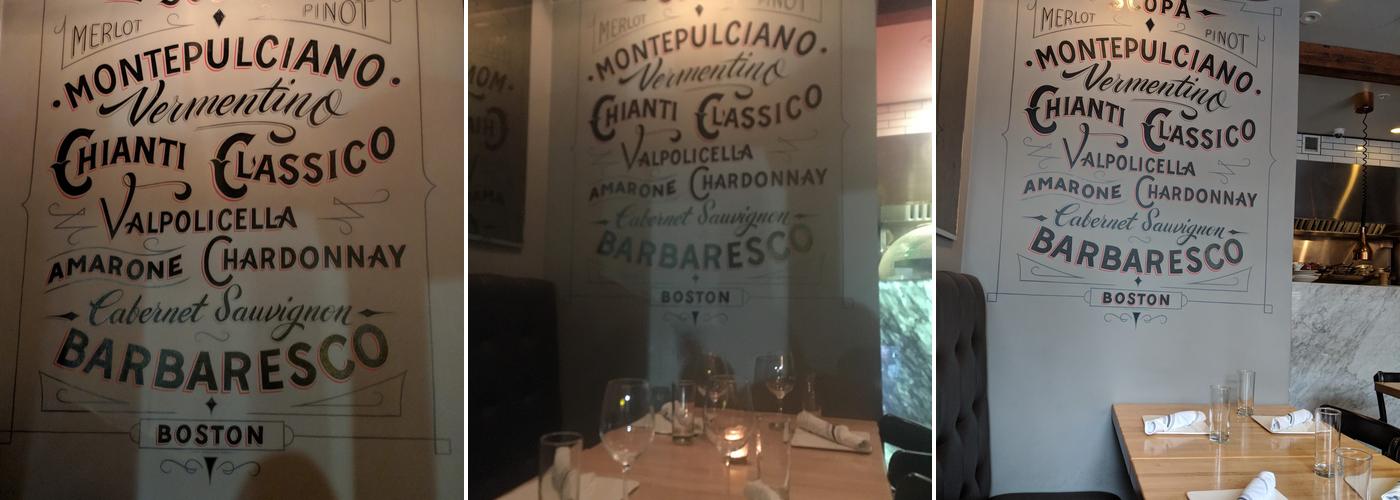 Cafe Amaro Menu