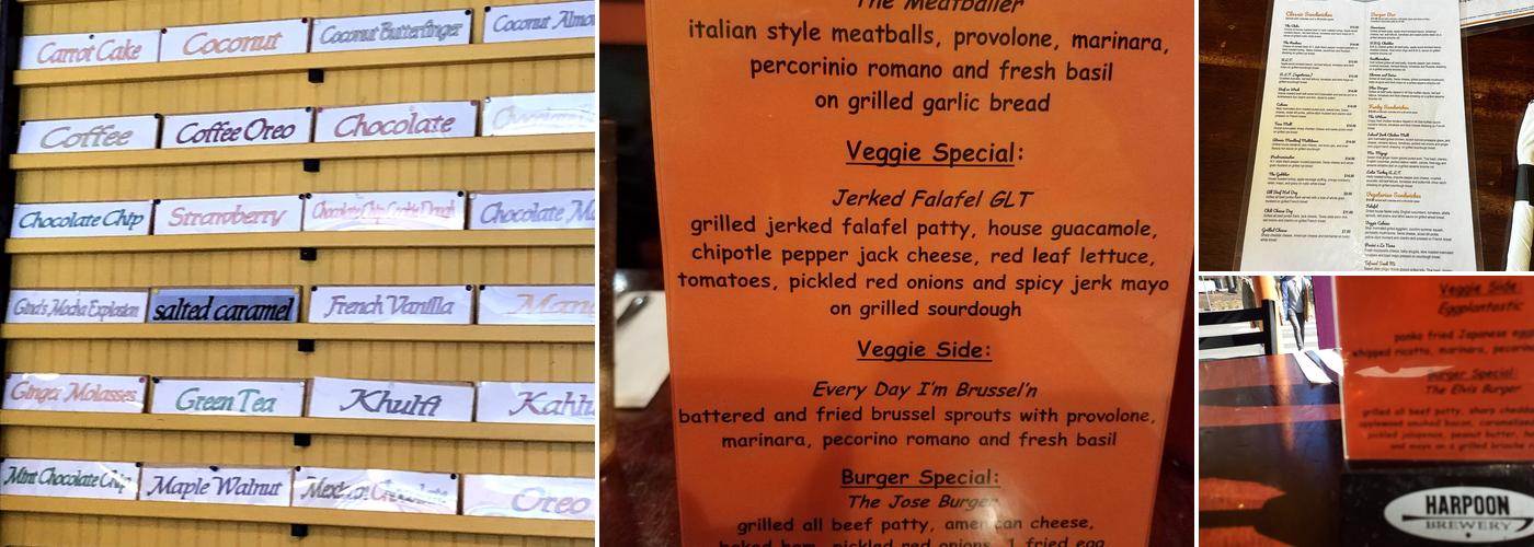 All Star Sandwich Bar Menu