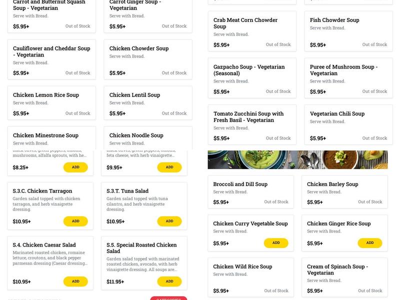 Souper Roll Up Cafe Menu