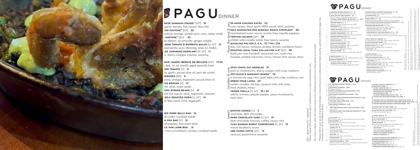 Pagu Menu