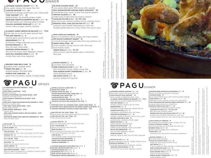 Pagu Menu