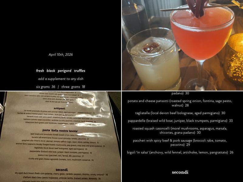 Giulia Menu