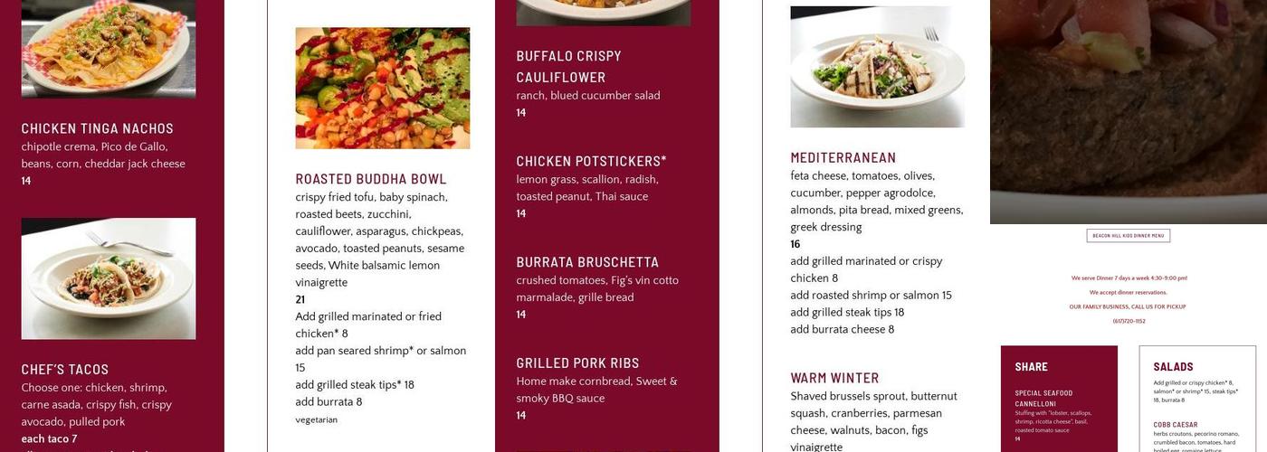 The Paramount Menu
