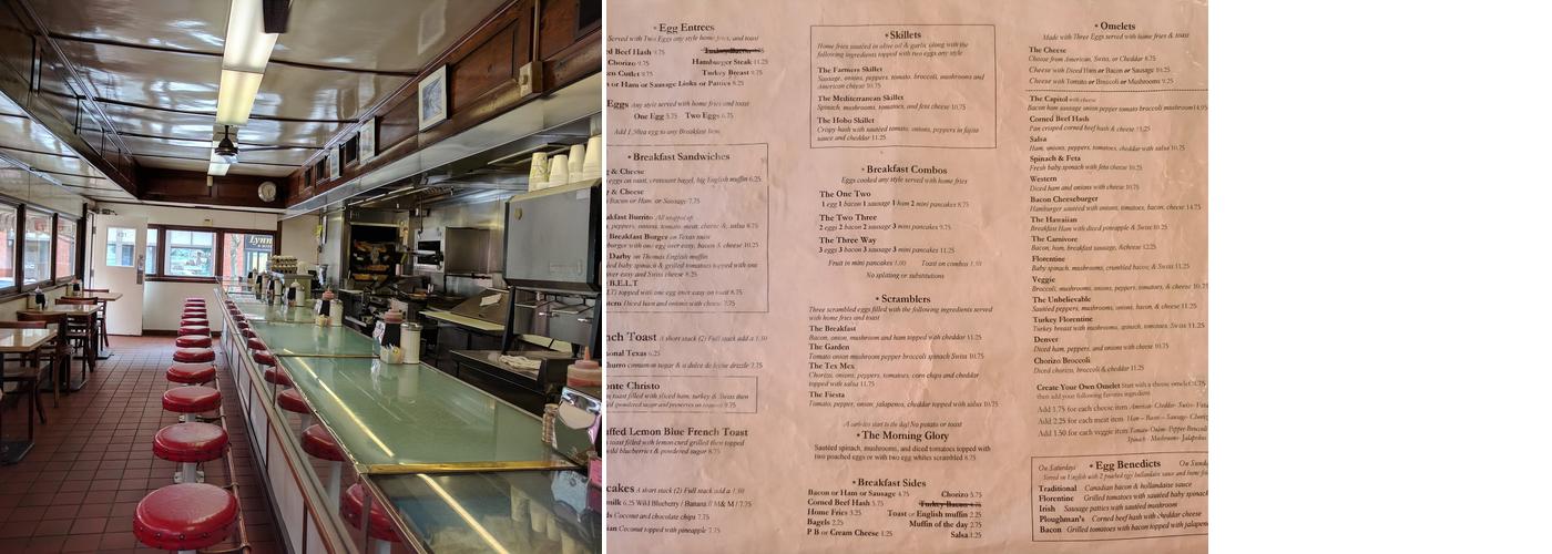 Capitol Diner Menu