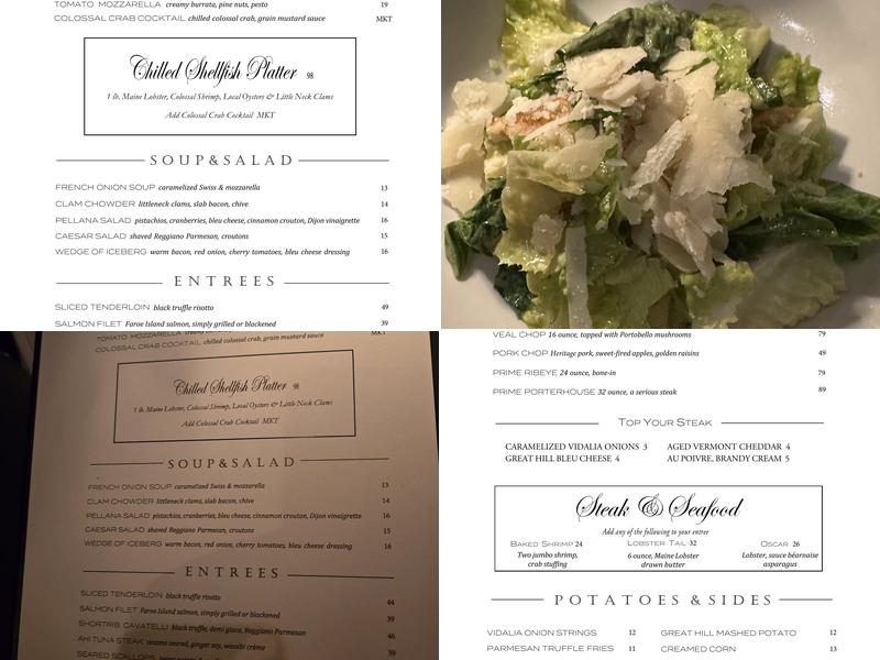 Pellana Menu
