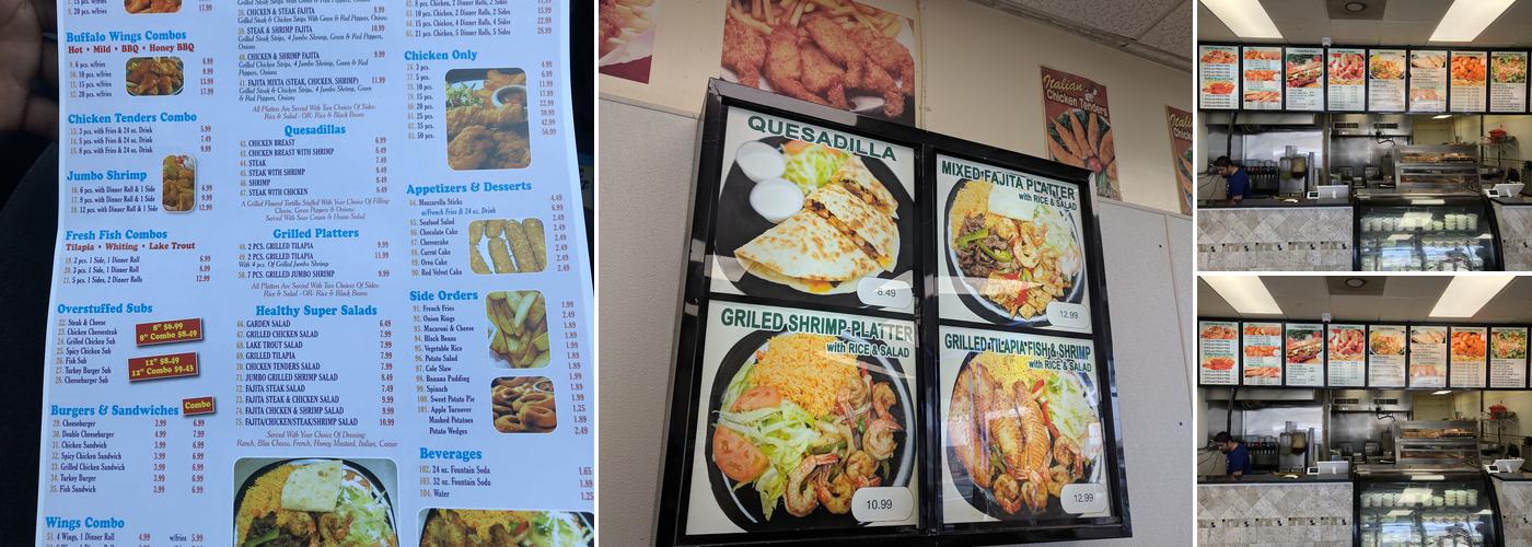 NY Chicken and Grill Menu