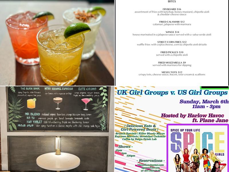 Blend Menu
