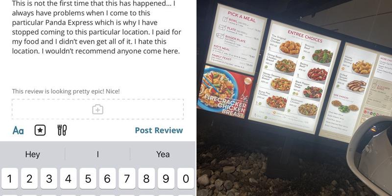 Panda Express Menu