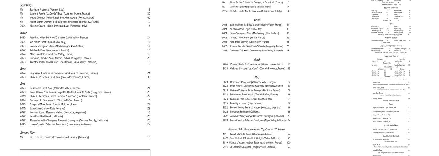 Mistral Menu