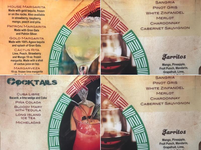 La Tolteca Menu