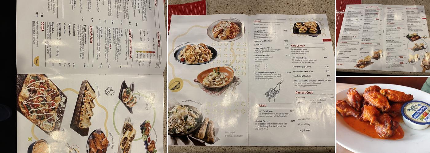 Pats Select Pizza | Grill Menu