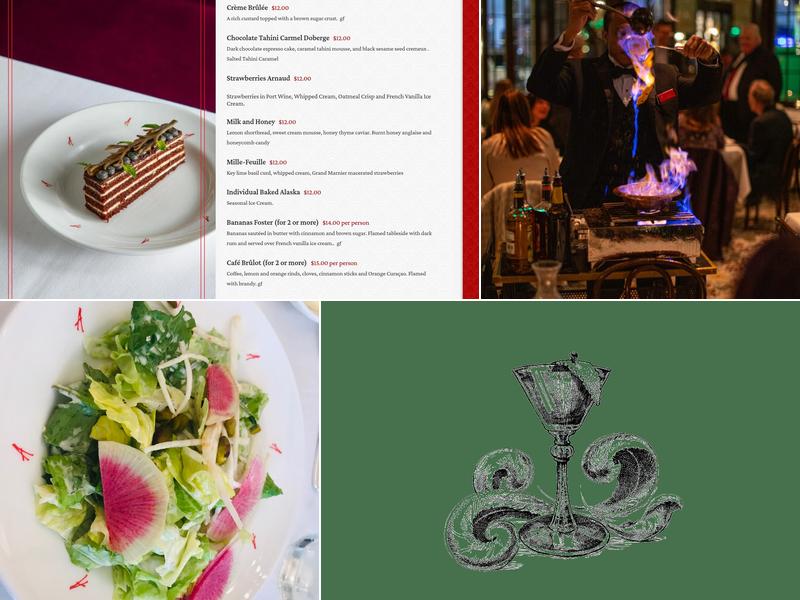 Arnaud's Menu