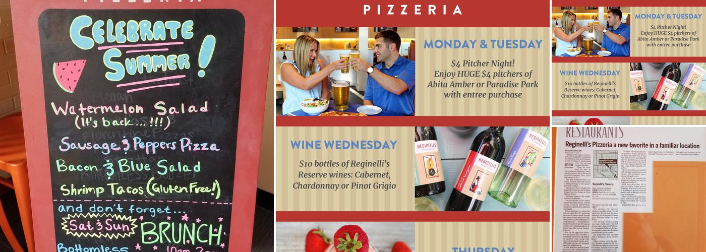 Reginelli's Pizzeria Menu