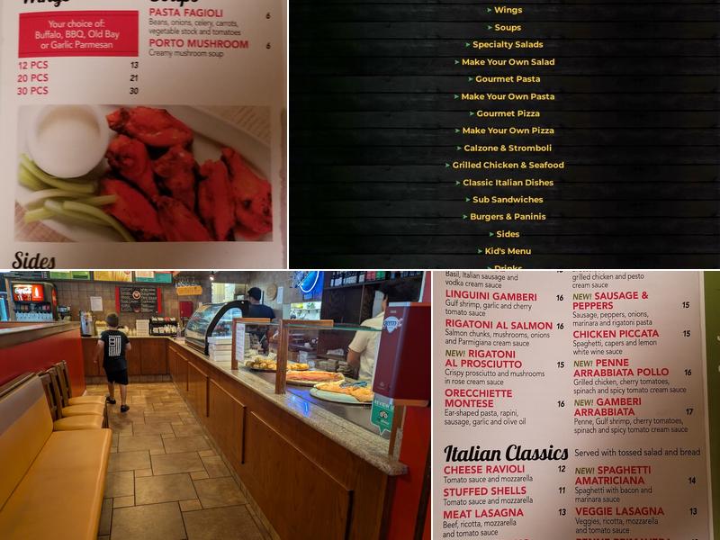 Pazani Menu