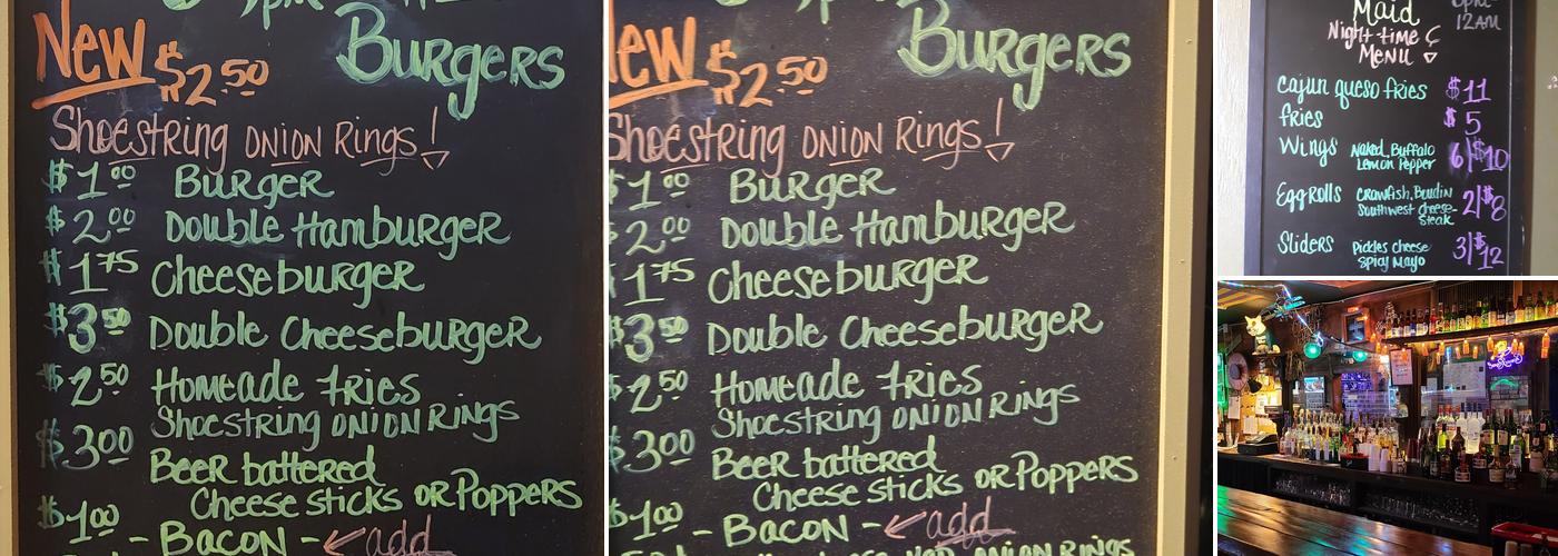 Phil Brady's Bar & Grill Menu