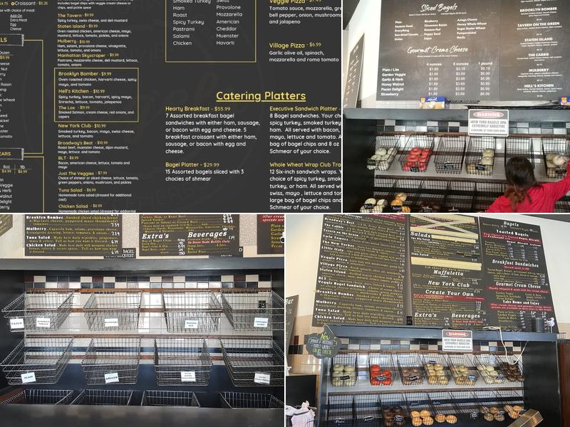 New York Bagel Jefferson Menu