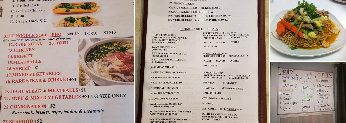 Dang's Menu