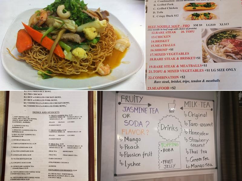 Dang's Menu