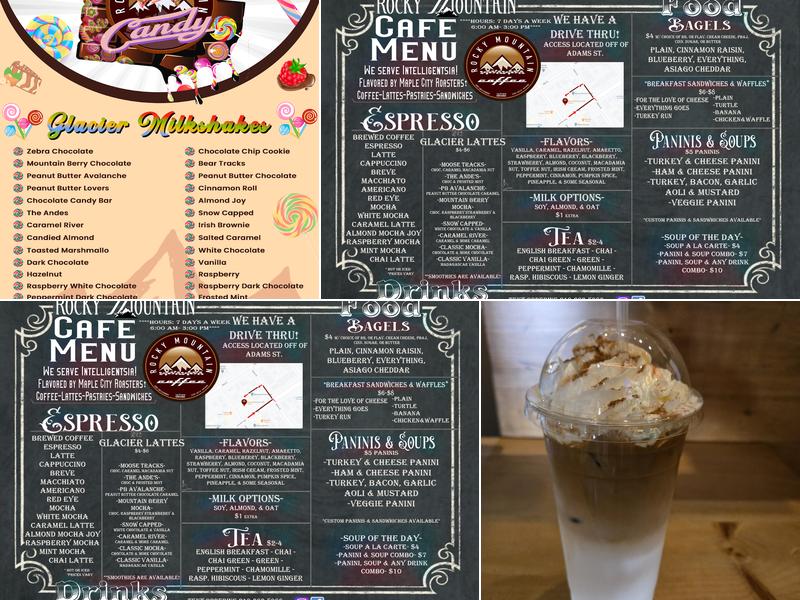 Rocky Mountain Cafe Menu