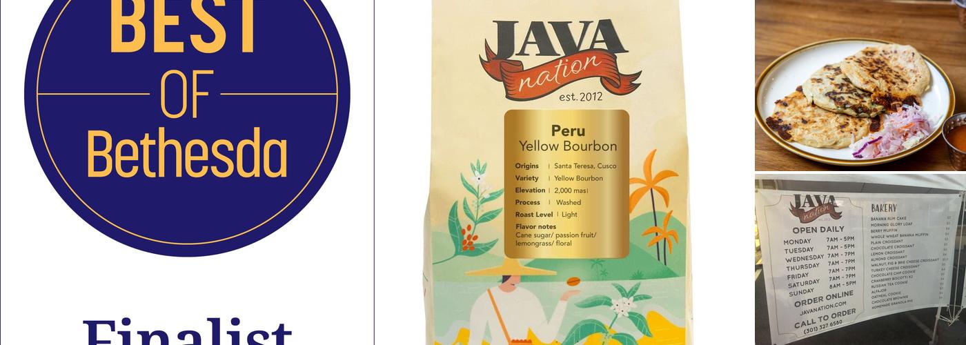 Java Nation Menu