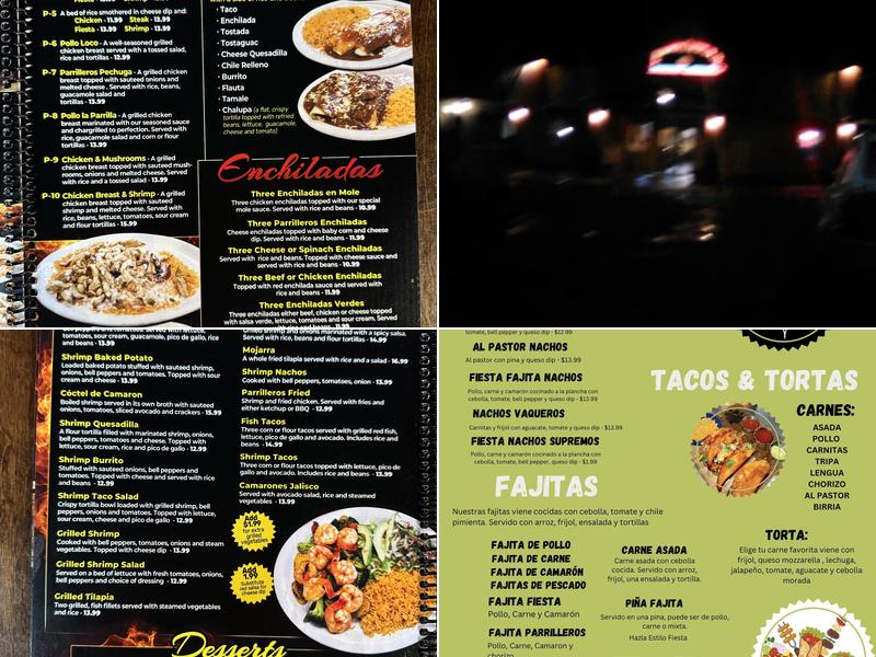 Asadores Grill Menu