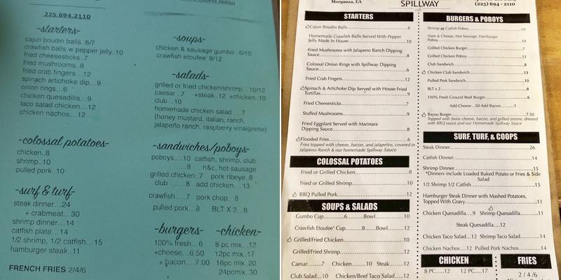 Village Cafe Menu
