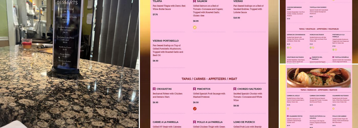 Guardado's Restaurant Menu
