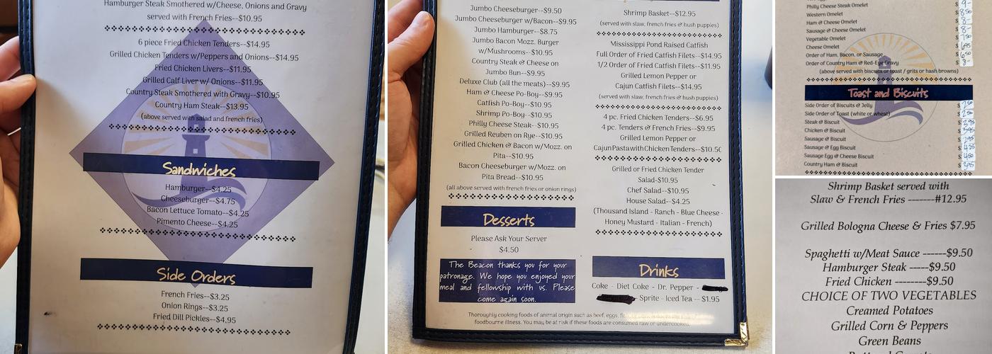 Beacon Menu