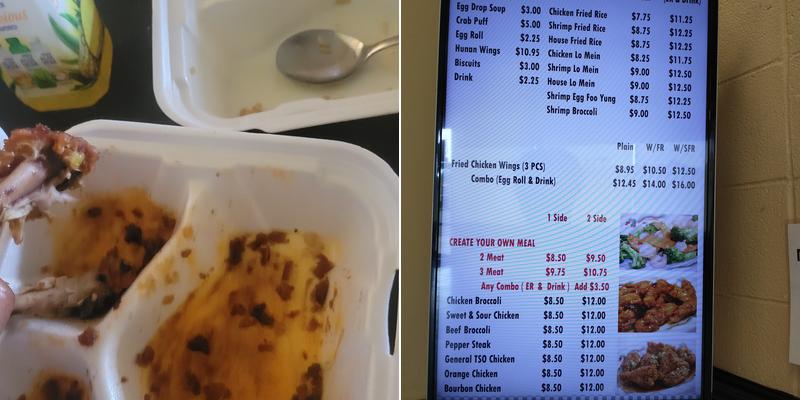 China Chef Chinese Restaurant Menu