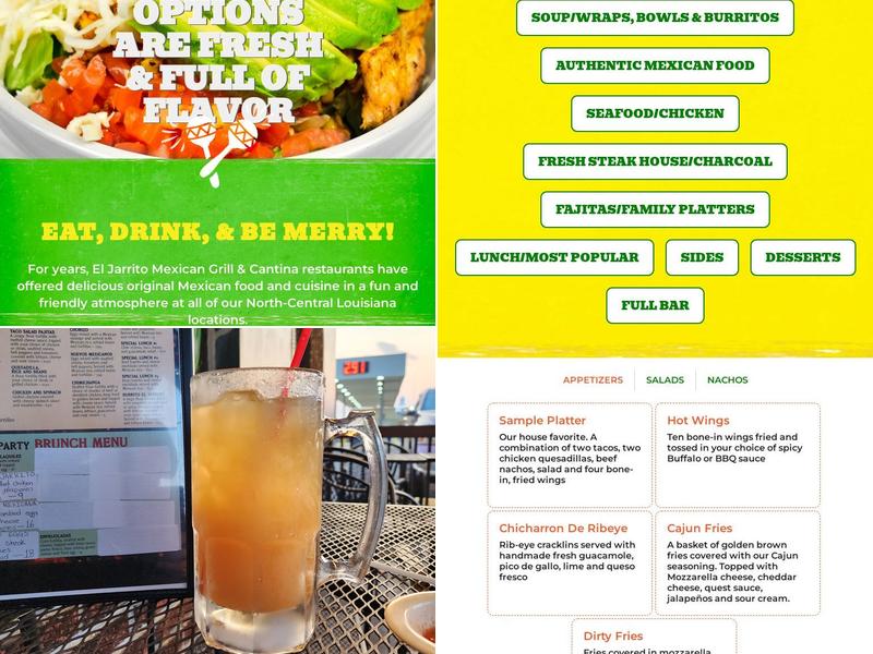 El Jarrito Menu