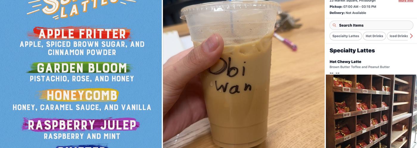 Nicholas Coffee & Tea Co. Menu