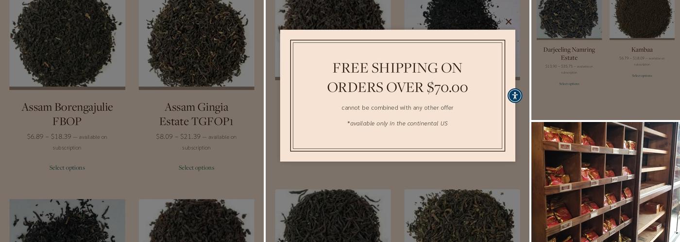 Nicholas Coffee & Tea Co. Menu