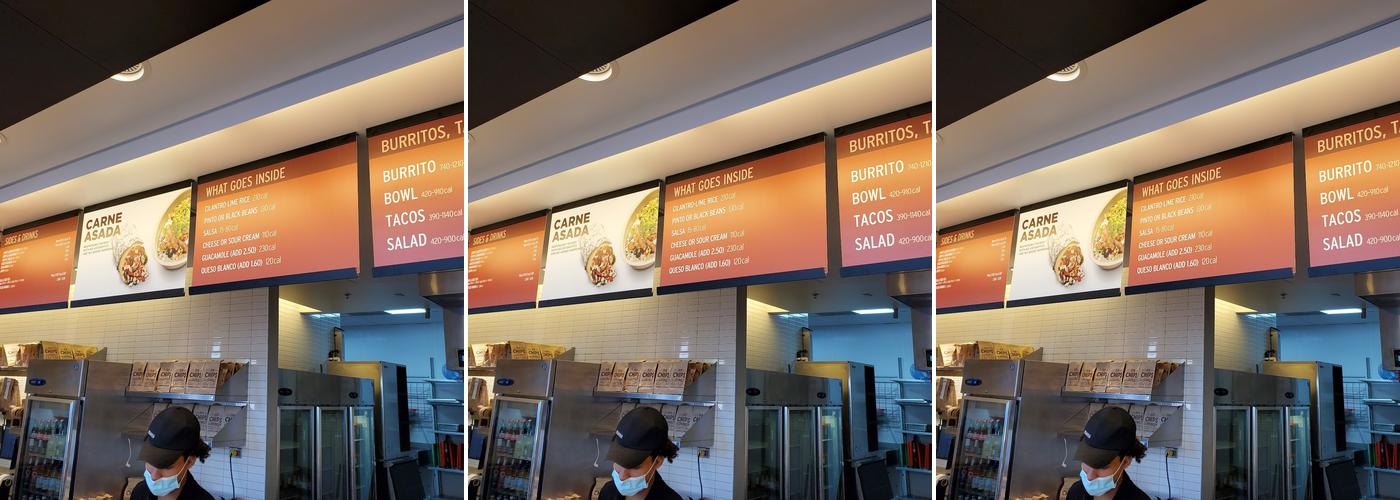 Chipotle Mexican Grill Menu