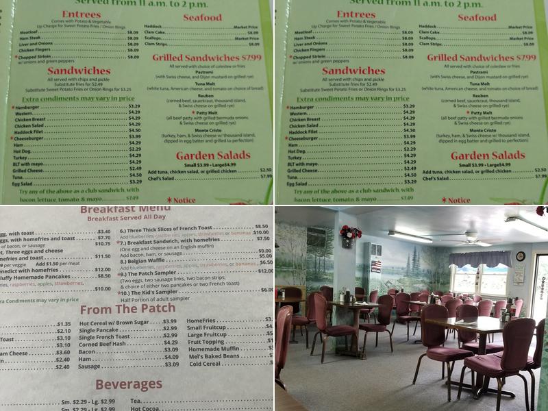 Mel's Raspberry Patch Menu