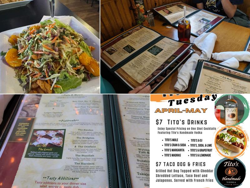 Campfire Grille Menu
