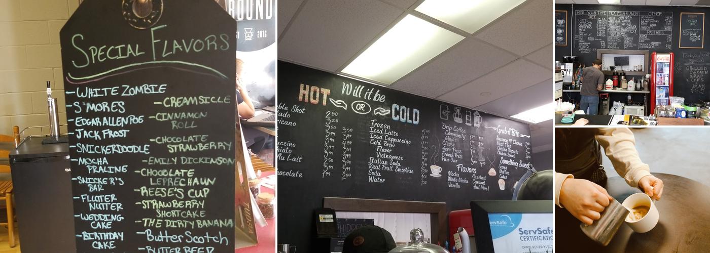 Hidden Grounds LA Menu