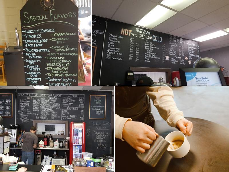 Hidden Grounds LA Menu