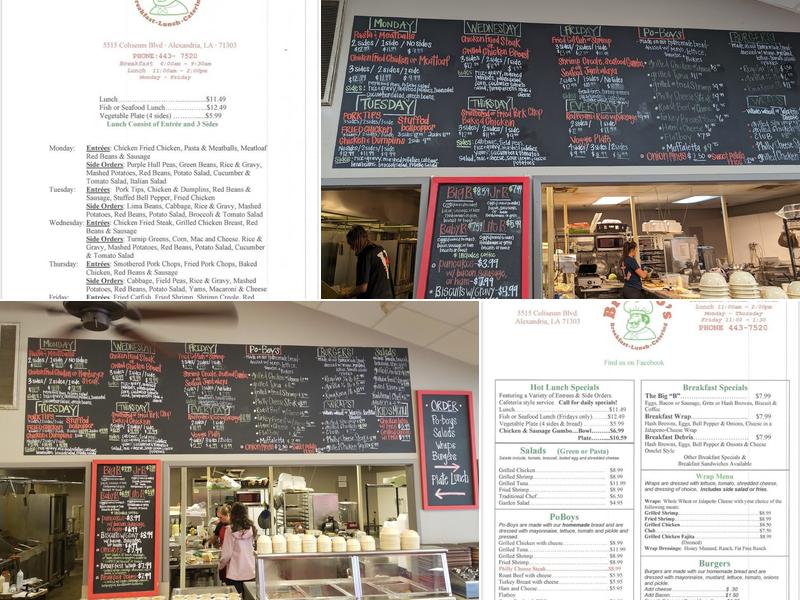 Brocatos Breakfast & Lunch Menu